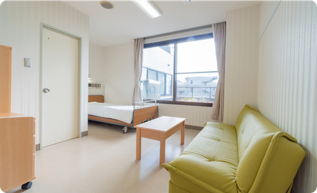 入院できる病棟を完備
